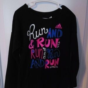 Girls Adidas long sleeve shirt